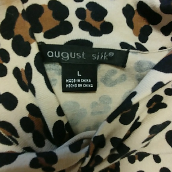 August Silk Keyhole Neck Sweater - Picture 7 of 8